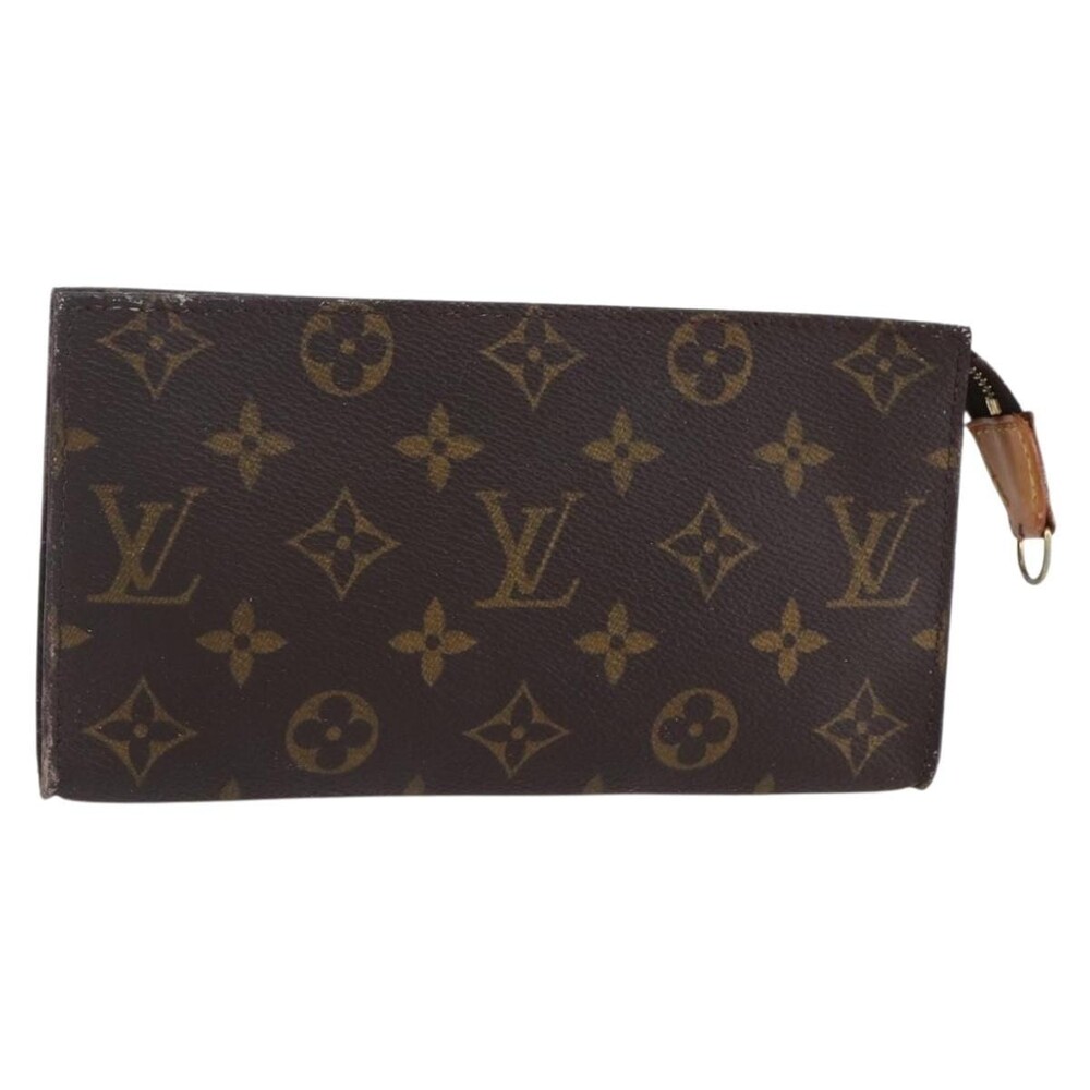 Louis Vuitton Monogram Bucket GM Accessory Pouch Brown
